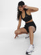 ONLY PLAY ONPDAISY-2 - Sport-bh - Racerback medium ondersteuning - Zwart