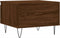 vidaXL - Salontafel - 50x46x35 - cm - bewerkt - hout - bruin - eikenkleur