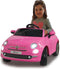 Ride-on Fiat 500 pink 12V