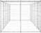 vidaXL - Hondenkennel - met - dak - 12,1 - m² - gegalvaniseerd - staal