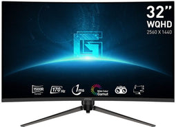 MSI G32CQ5P - Gaming Monitor - 31,5" 2560x1440 170Hz VA Gebogen - Zwart