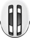 Abus Hud-Y Ace - Fietshelm met vizier en achter-led - Shiny White M (54 - 58 cm)