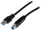 Startech.com USB 3.0 A-naar-B-kabel - 2 m - SuperSpeed - Zwart