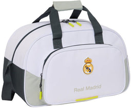 Safta Real Madrid - Sporttas Score - 40 x 24 x 23 cm - Polyester - Wit