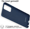 iMoshion Hoesje Geschikt voor Samsung Galaxy A52 (4G) / A52s / A52 (5G) Hoesje Siliconen - iMoshion Color Backcover - Donkerblauw