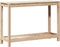 vidaXL - Oppottafel - met - schap - 108x35x75 - cm - massief - grenenhout