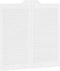 vidaXL - Draaideuren - louvre - design - 2 - paar - 100x100 - cm - wit