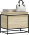 vidaXL - Opbergbox - met - deksel - 60x40x51,5 - cm - bewerkt - hout - sonoma - eiken