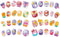 Aquabeads fancy nagel navulling- 40 nagels in 8 kleuren