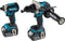 Makita DLX2418TJ Combiset voor zwaardere boor- en schroefklussen | DHP486 en DTD153 | 3 x 5.0 Ah