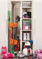 Keter Gulliver Hoge Kast - 8 halve planken - 80x44x182cm - Zand/Beige