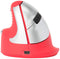 R-Go Tools HE Sport - Verticale muis - Linkshandig 2400dpi - Rood