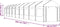 vidaXL - Prieel - met - dak - 20,07x2,28x2,69 - m - polyetheen - wit