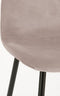 Mica Decorations Montelli - Eetkamerstoel - Velvet - Lichtpaars