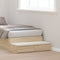 vidaXL - Ligbed - Sonoma - Eik - 80x36,5x16,5 - cm - Gelaagd - Hout