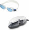 Aquasphere Mako 2 - Zwembril - Volwassenen - Blue Lens - Transparant/Blauw