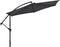Juskys Brazil - Zweefparasol - 330 cm - Donkergrijs