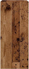 vidaXL - Boekenkast - / - kamerscherm - 40x30x72 - cm - oud - houtkleurig