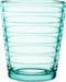 Iittala Aino Aalto - Tumbler Glazen Set - Waterglas - Vaatwasserbestendig - Watergroen - 22 cl - 2 Stuks