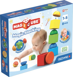 Geomag Magicube - Educatief spel - 8 Magnetische Blokken in 8 Kleuren (8 stuks)