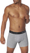 Sloggi Go - Heren Short 3-pack - Brede elastische tailleband - Licht Grijs (3-pack)
