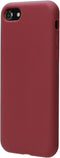 Mobiparts iPhone 7/8/SE (2020/2022) - Soft case - Fluweelzacht siliconen - Plum Red