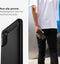 Spigen Galaxy Note 10 Lite - Rugged Armor Backcover - Mil-grade met Air Cushion Technology - Matt Black