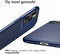 iMoshion Hoesje Geschikt voor iPhone 12 Pro Max Hoesje Siliconen - iMoshion Carbon Softcase Backcover - Blauw
