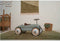 Little Dutch Retro Loopauto - Metalen loopauto - Rubberen wielen - Olijf groen