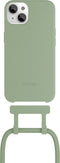 Woodcessories Change Case - iPhone 14 Plus - 2 in 1 met afneembaar koord - Groen