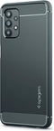 Spigen - Samsung Galaxy A32 5G Hoesje - Back Case Rugged Armor Mat Zwart