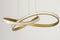 Lumidora Hanglamp 74659 - SPIKE - LED 30.0 Watt 2700 Lumen 2700 Kelvin - Goud Messing - Metaal - ⌀ 60 cm