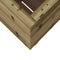 vidaXL - Plantenbak - 50x50x72,5 - cm - geïmpregneerd - grenenhout