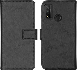 iMoshion Hoesje Geschikt voor Huawei P Smart (2020) Hoesje Met Pasjeshouder - iMoshion Luxe Bookcase - Zwart