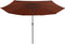 vidaXL - Parasol - met - metalen - paal - 390 - cm - terracottakleurig