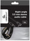 Gembird CCAP-444L-6 - Stereo audiokabel 3.5mm - 1,8 m - Zwart