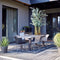 Riviera Maison Tuintafel Hout - Bondi Beach Outdoor Dining Table - 220x100 cm - Grijs