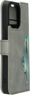 Mobiparts iPhone 13 Pro - Classic Wallet Case - Ruimte voor pasjes - Granite Grey