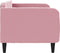 vidaXL - Slaapbank - 80x200 - cm - fluweel - roze