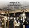 Moderne hanglamp zwart goud 40 cm | Canti