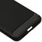 Hoesje Siliconen Geschikt voor Samsung Galaxy S20 Ultra - Brushed Backcover - Zwart