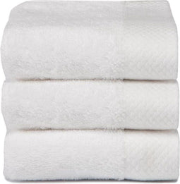 Seahorse Pure - Gastendoek 30 x 50 cm - 100% katoen - Wit (3 stuks)