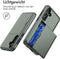 iMoshion Hoesje Geschikt voor Samsung Galaxy S24 Plus Hoesje - Ruimte voor 2 pasjes - iMoshion Backcover met pasjeshouder - Donkergroen