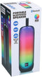 Bluetooth Speaker 8711252587967 - Draagbare Partybox - 10W Geluid met RGB Licht - Zwart