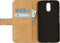 Mobilize Moto G4 - Flip Cover - 2 Pasjes - Zwart