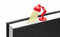 Peleg Design Lightmark Boekenlegger - Rood