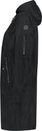 AGU Long Bomber Regenjas Urban Outdoor - Waterdicht Poray 5000 - Zwart