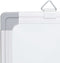 Whiteboard magnetisch inklapbaar 160x40x1,7 cm aluminium