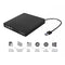 M-Iconic Externe CD/DVD Speler en Brander - USB 3.0 Optische Drive - Plug & Play - Zwart