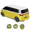 Politiewagen op Afstandsbediening Volkswagen 20 x 8 x 9 cm (6 Stuks)